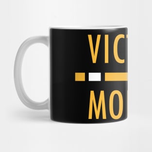 Pittsburgh Football Victory Monday Jersey Stripe Mug